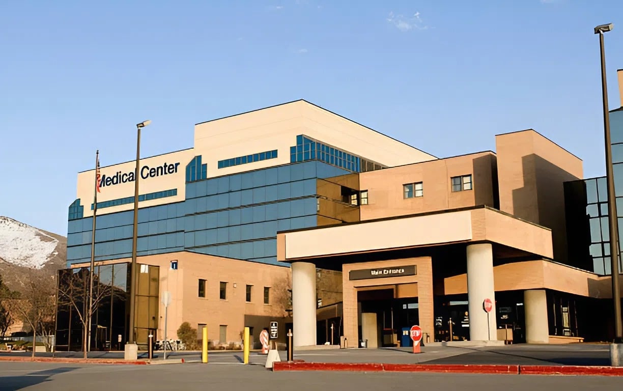 Medical center building with modern façade maintained by an exterior painter in Hillsborough County, FL